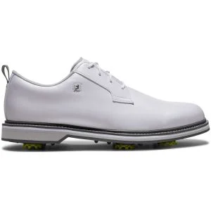 FootJoy Vanguard White/Gray Golf Shoes Lateral Side