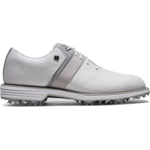 FootJoy Women's Premiere Series Packard Golf Shoes White/Nimbus Cloud/Silver Lateral Side