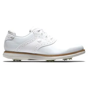FootJoy Womens Traditions Golf Shoes White/White