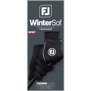 2026 FootJoy Women's WinterSof Pair Golf Gloves Packaging