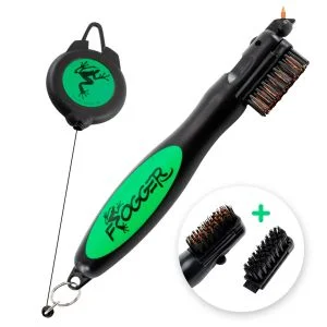 Frogger Green BrushPro Original Golf Brush