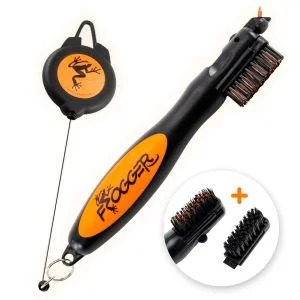 Frogger Orange BrushPro Original Golf Brush