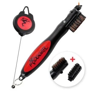 Frogger Red BrushPro Original Golf Brush