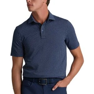 G/FORE All Play Foulard Geo Stretch Knit Golf Polo