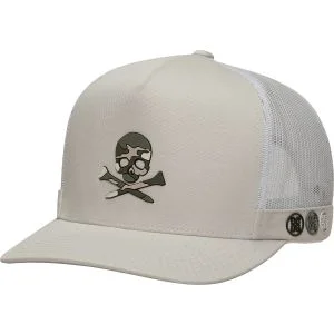 G/FORE Camo Skull & Tees Tall Trucker Golf Hat