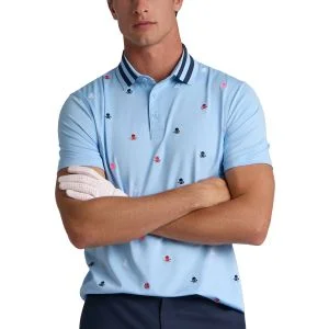 G/FORE Embroidered Tech Jersey Golf Polo