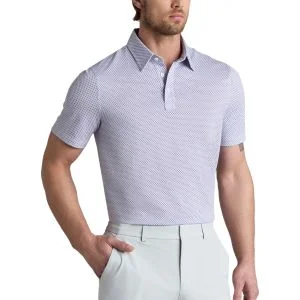 G/FORE Mosaic All Play Stretch Knit Golf Polo