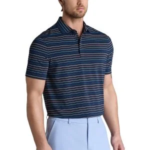 G/FORE Multi Stripe Tech Jersey Golf Polo