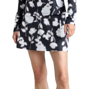 G/FORE Womens Blur Floral Tech Stretch Jersey Golf Skort