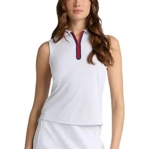 G/FORE Women's Featherweight Zip Long Sleeve Golf Polo - Carl's