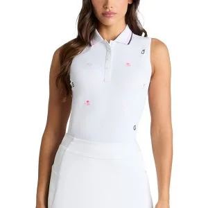 G/FORE レディース ゴルフシャツ G/FORE Women's Play Nice Cotton Golf Tee Shirt - Carl's Golfland
