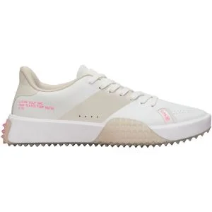 G/FORE Women's G.112 Saddle Stripe Kiltie Golf Shoes Snow/Multi