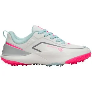 G/FORE Women's G/18 Golf Shoes Snow/Knockout Pink