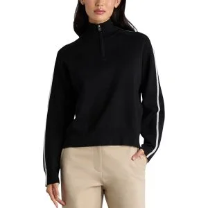 G/FORE Women's Fore Jacquard Wool Full Zip Bomber Golf Sweater