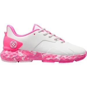 G/FORE Women's MG4+ Camo Sole Golf Shoes Snow/Knockout Pink Hero