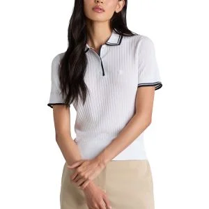 Free Shipping - G/FORE Women's Multi V Merino Wool Quarter Zip