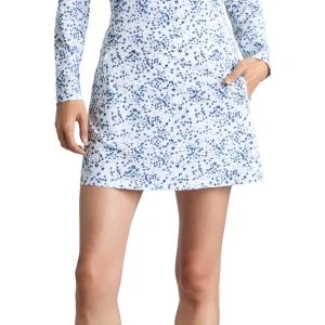 G/FORE Womens Scattered Ditzy Floral Silky Tech Nylon Golf Skort