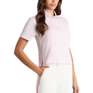 G/FORE Womens Tux Quarter Zip Boxy Golf Polo