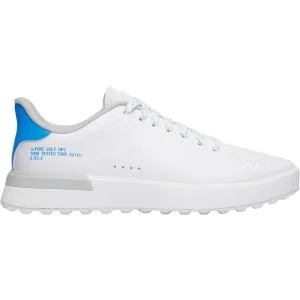 G/FORE G.112 Embossed Skull & Tees Golf Shoes Snow/Cerulean Lateral Side