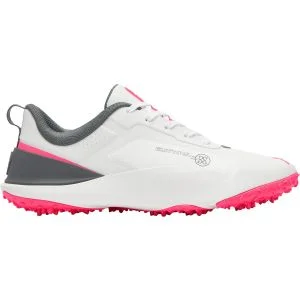 G/FORE G/18 Golf Shoes Snow/Knockout Pink