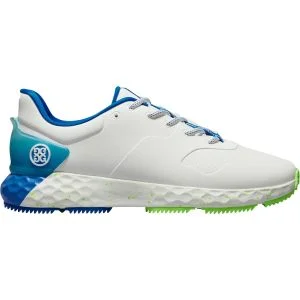 G/FORE MG4+ Stippled Golf Shoes Snow/Acid Lime