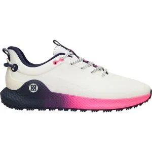 G/FORE MG4+ O2 Gradient Perforated Golf Shoes Snow Lateral Side View