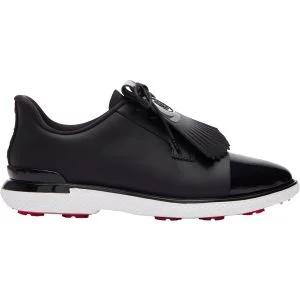 G/FORE Women's Gallivan2r Kiltie Cap Toe Golf Shoes Onyx