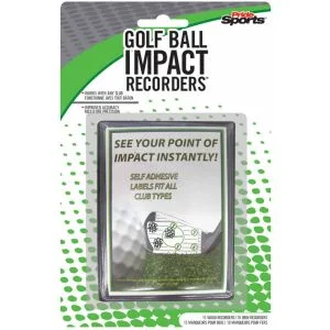 Golf Ball Impact Recorders