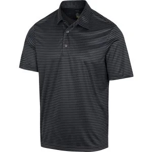 Greg Norman ML75 Recycled Microlux Three Tone Stripe Golf Polo