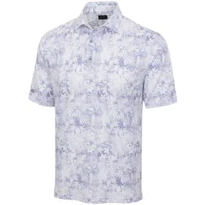 Greg Norman ML75 Stretch Pina Fiesta Mesh Golf Polo
