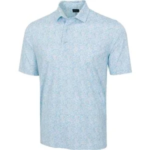 Greg Norman ML75 Stretch Mesh Sea Life Golf Polo