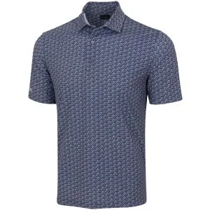 Greg Norman ML75 Stretch Palm Leaflets Golf Polo