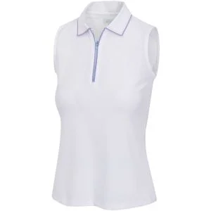 Greg Norman Womens Colette Sleeveless Golf Polo