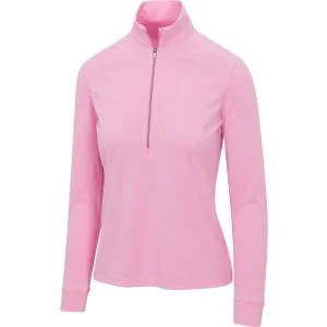 Greg Norman Womens Freedom Performance Half Zip Golf Pullover