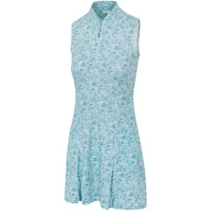 Greg Norman Women's Ocean Breeze Zip Sleeveless Golf Dress