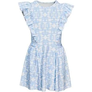 Greyson Junior Girls Alpha Glyph Sleeveless Golf Dress