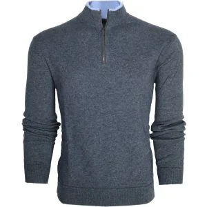 Greyson Sebonack Quarter-Zip Golf Sweater