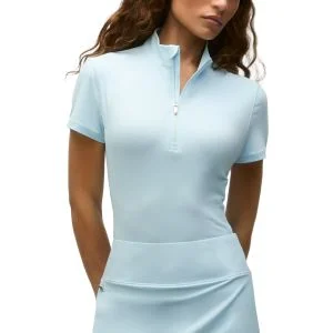 Greyson Women's Halley Quarter-Zip Golf Polo