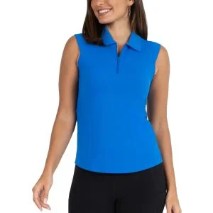 IBKUL Womens Sleeveless Golf Polo