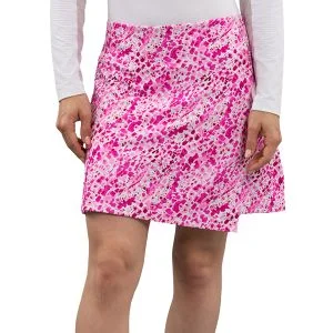 IBKUL Womens Yesenia Faux Refined Wrap 16 1/2 Inch Golf Skort