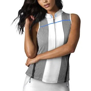 Jamie Sadock Womens Cest La Vie Sleeveless Golf Top