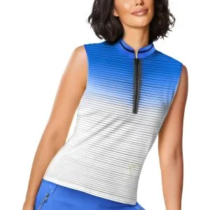 Jamie Sadock Womens Flux Sleeveless Golf Top