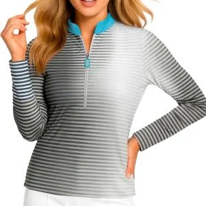 Jamie Sadock Women's Illuminati Sunsense Long Sleeve Golf Top