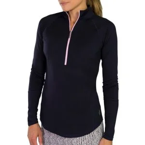 JoFit Womens Momentum Mock Golf Pullover