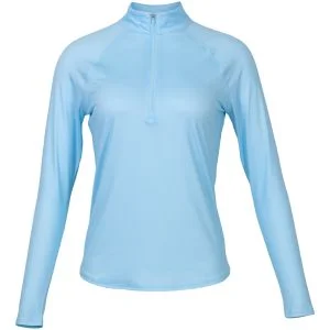 JoFit Womens Printed UV Mock Long Sleeve Golf Top