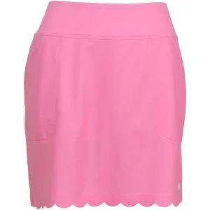 JoFit Womens Scallop 17 Inch Golf Skort