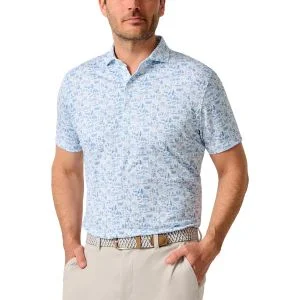 johnnie-O 20 Years of JO Print Performance Jersey Golf Polo