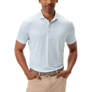 Johnnie-O Autumn Neat Performance Jersey Golf Polo