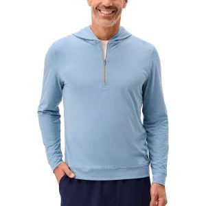 Johnnie-O Bixler Performance 1/4 Zip Golf Hoodie
