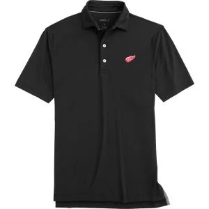 johnnie-O Detroit Red Wings Birdie Performance Jersey Golf Polo